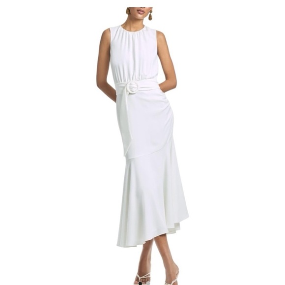 Sachin + Babi White Camila Sheath Dress - Picture 1 of 4